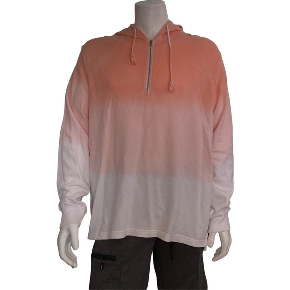 🔧🌹Men’s Hoodie Sweatshirt Size XL HOLLYWOOD Coral - Picture 1 of 10